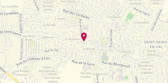 Plan de Pharmacie de Saint Denis, 269 Rue de Saint Denis, 45560 Saint-Denis-en-Val