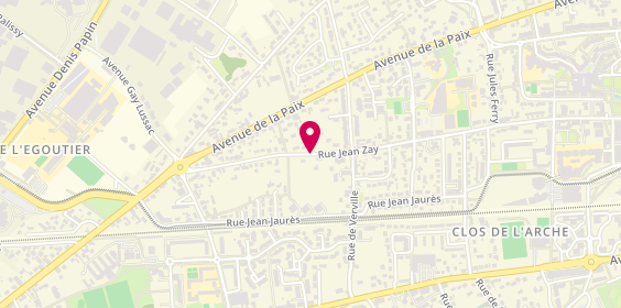 Plan de Pharmacie Abraysienne, 55 Rue Jean Zay, 45800 Saint-Jean-de-Braye