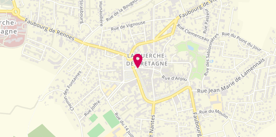 Plan de Pharmacie du Mail, 19 Rue Notre Dame, 35130 La Guerche-de-Bretagne