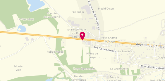 Plan de Pharmacie du Verger, 43 avenue Lefroit Dupain, 52400 Bourbonne-les-Bains