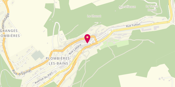Plan de Pharmacie des Thermes, 5 Rue Stanislas, 88370 Plombières-les-Bains