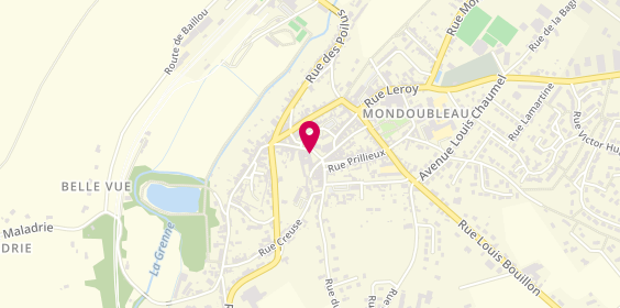 Plan de Pharmacie Centrale - Mondoubleau, 42 place du Marché, 41170 Mondoubleau