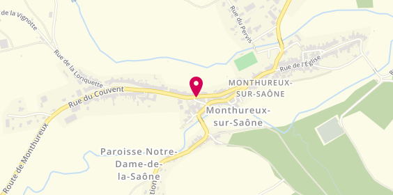 Plan de Pharmacie Magu Chamarande, 5 place de la République, 88410 Monthureux-sur-Saône