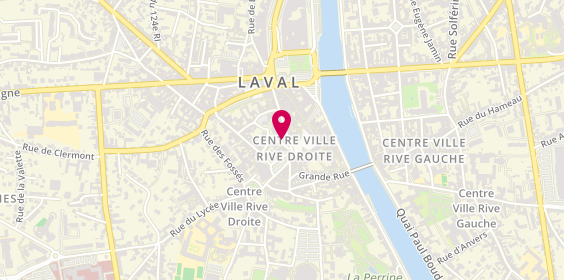 Plan de Pharmacie de la Trémoille Laval, 4 place de la Tremoille, 53000 Laval