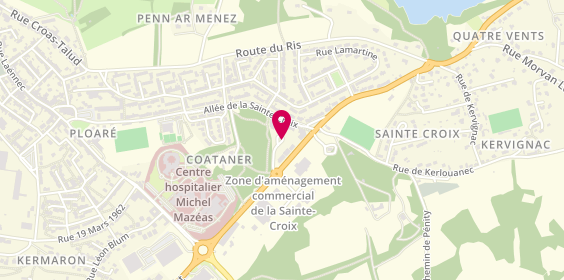 Plan de Pharmacie Coataner, 3 Rue Jean Peuziat, 29100 Douarnenez