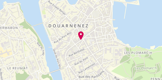 Plan de Pharmacie Bolomig, 5 Rue Duguay Trouin, 29100 Douarnenez