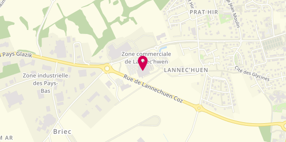 Plan de Pharmacie de Lannechuen, Zone Industrielle de Lannechuen, 29510 Briec