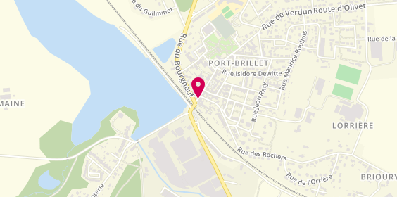 Plan de Giphar, 3 Rue des Forges, 53410 Port-Brillet