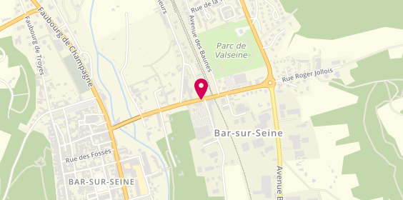 Plan de Pharmacie de la Seine, Madame Delphine Blaque
18 Avenue General Leclerc, 10110 Bar-sur-Seine