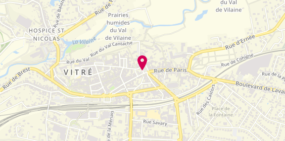 Plan de Pharmacie du Lierre, et Place de la Republique
2 Rue de Paris, 35500 Vitré