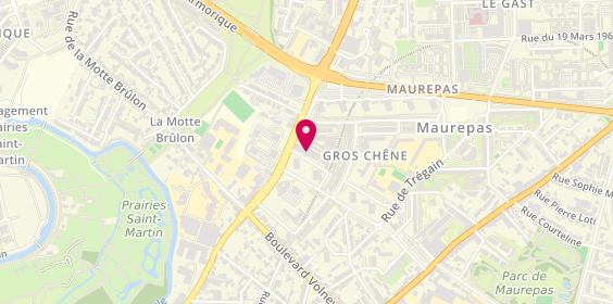 Plan de Pharmacie du Gros Chêne, 3 Rue du Cardinal Charost, 35700 Rennes