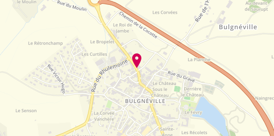 Plan de Pharmacie de Bulgnéville, 66 Rue François de Neufchâteau, 88140 Bulgnéville