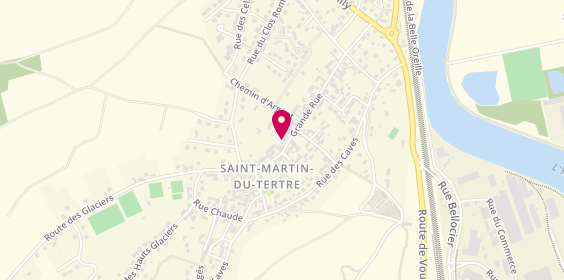 Plan de Pharmacie Saint Martin, 36 Bis Grande Rue, 89100 Saint-Martin-du-Tertre