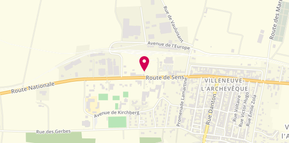 Plan de Pharmacie Villeneuve, 122 Route Nationale, 12260 Villeneuve D'aveyron