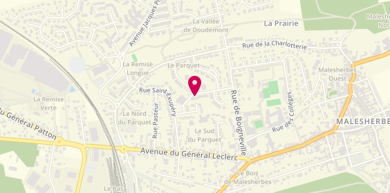 Plan de Pharmacie Gratreaux, 21 Rue Albert Camus, 45330 Malesherbes