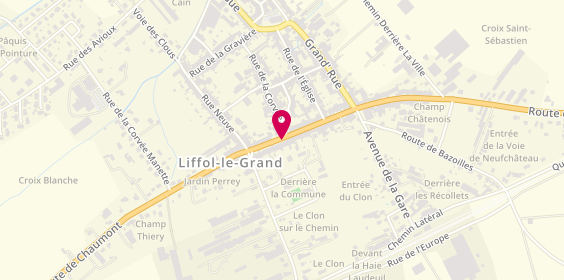 Plan de Pharmacie de Liffol, 17 Rue de l'Orme, 88350 Liffol-le-Grand