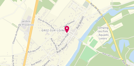 Plan de Pharmacie de Grez Sur Loing, 39 Rue Victor Hugo, 77880 Grez-sur-Loing