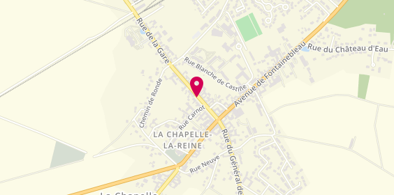Plan de Pharmacie Eude, 25 Place République, 77760 La Chapelle-la-Reine
