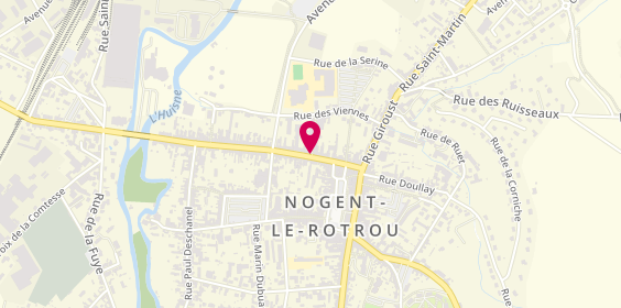 Plan de Giropharm, 100 Rue Saint Hilaire, 28400 Nogent-le-Rotrou