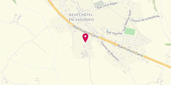 Plan de Pharmacie de Neufchâtel, 3 Bis Rue Marcel Graffin, 72600 Neufchâtel-en-Saosnois