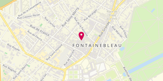 Plan de Biona, 22 Rue des Sablons, 77300 Fontainebleau