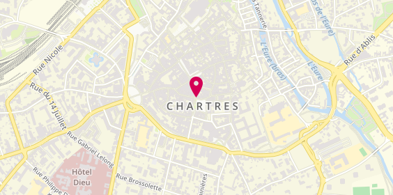 Plan de Pharmacie de l'Hôtel de Ville, 34 place des Halles, 28000 Chartres