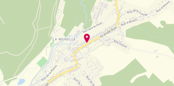 Plan de Pharmacie de la Vallée de la Plaine, 37 Grande Rue, 88110 Celles-sur-Plaine