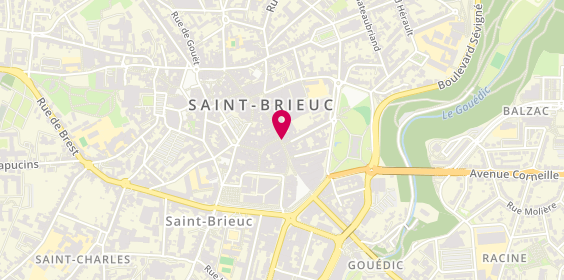Plan de Pharmacie Amiot Legris, 29 Rue Saint Guillaume, 22000 Saint-Brieuc