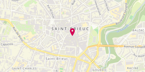 Plan de Pharmavie, 24 Rue Saint-Guillaume, 22000 Saint-Brieuc