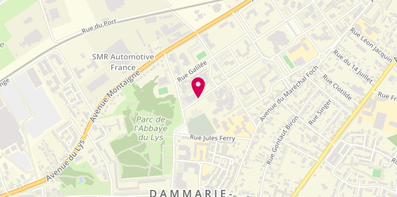 Plan de Grande Pharmacie de l'Abbaye, Centre Commercial 
Sq. De l'Abbaye, 77190 Dammarie-lès-Lys