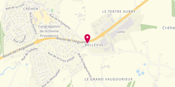 Plan de Pharmacie Bernardi, 26 Route de l'Arguenon, 22130 Créhen
