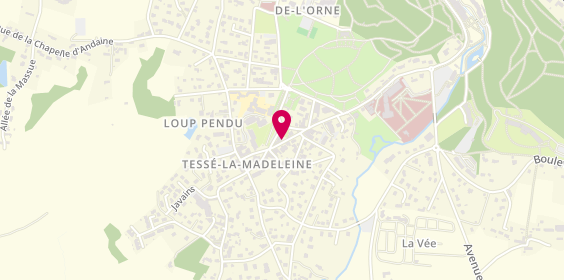 Plan de Pharmacie de la Madeleine - Matériel Médical, 7 avenue Dr Pierre Noal, 61140 Bagnoles-de-l'Orne-Normandie
