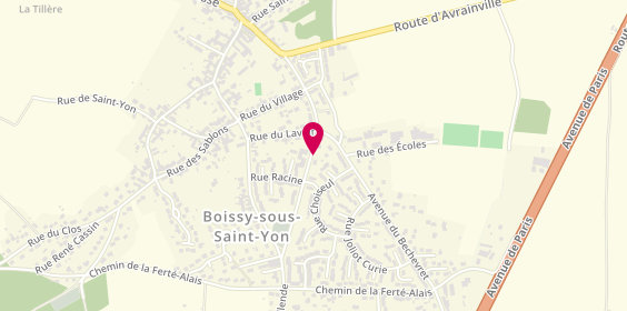 Plan de Pharmacie du Ginkgo, Centre Commercial Saint Lubin
Rue Pasteur, 91790 Boissy-sous-Saint-Yon