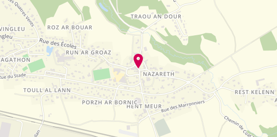 Plan de Pharmacie Cheret, Centre Commercial 
Route de Lanvollon, 22200 Saint-Agathon