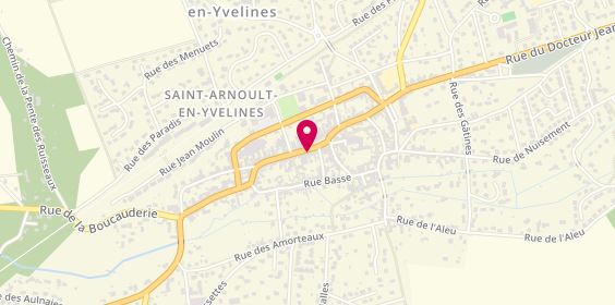 Plan de Pharmacie Centrale, 44 Rue Charles de Gaulle, 78730 Saint-Arnoult-en-Yvelines