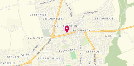 Plan de Pharmacie de Ploubalay, 12 Rue du Colonel Pléven, 22650 Beaussais-sur-Mer