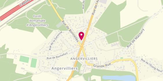 Plan de Pharmacie Angervilliers, 5 Bis Rue de Limours, 91470 Angervilliers
