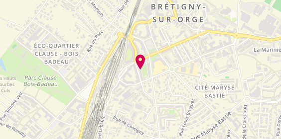 Plan de Pharmacie Centrale de Bretigny, 10 Boulevard de la Republique, 91220 Brétigny-sur-Orge