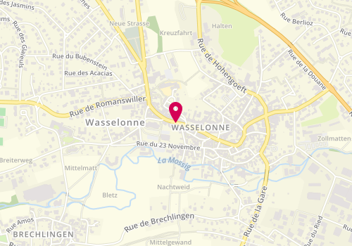 Plan de Pharmacie du Lion, 58 Rue du Général de Gaulle, 67310 Wasselonne