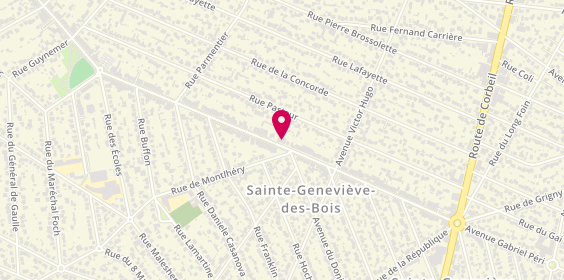 Plan de Pharmacie Belin, 173 avenue Gabriel Péri, 91700 Sainte-Geneviève-des-Bois