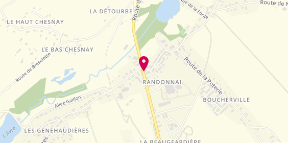 Plan de Pharmacie Laforge, 6 Rue de Sainte Anne
Randonnai, 61190 Tourouvre-au-Perche