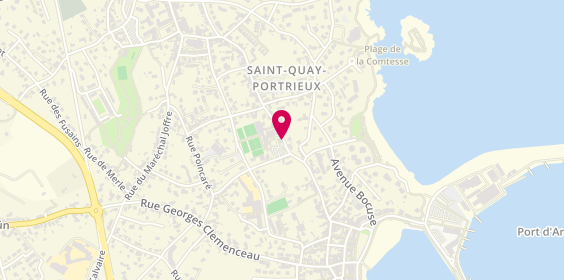 Plan de Pharmacie de Saint Quay, 31 Boulevard du Marechal Foch, 22410 Saint-Quay-Portrieux