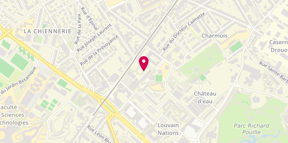 Plan de Giphar, Square de Liege
Centre Commercial Montet Octroi, 54500 Vandœuvre-lès-Nancy