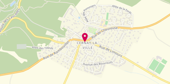Plan de Pharmacie Auriol, 10 place Paul Grimault, 78720 Cernay-la-Ville