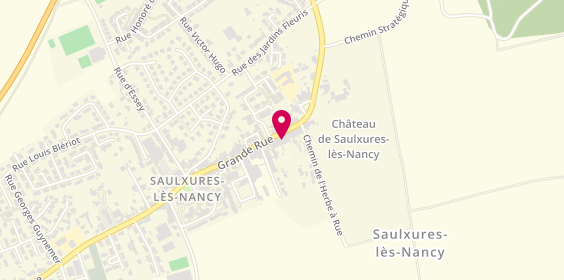 Plan de Pharmacie du Château, 24 Grande Rue, 54420 Saulxures-lès-Nancy