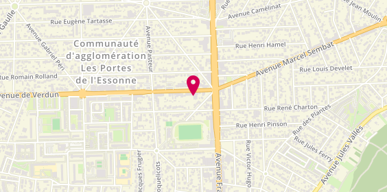 Plan de Pharmacie de la Belle Étoile, 9 Avenue de Morangis, 91200 Athis-Mons