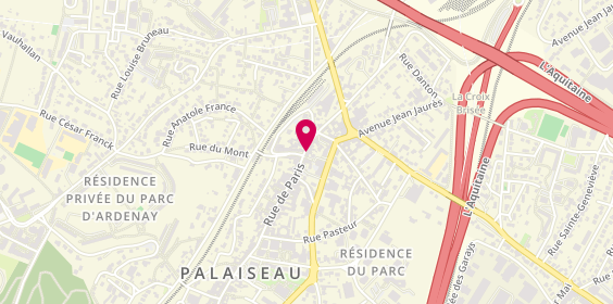Plan de Pharmacie de la Gare - Palaiseau, 27 Bis Rue de Paris, 91120 Palaiseau