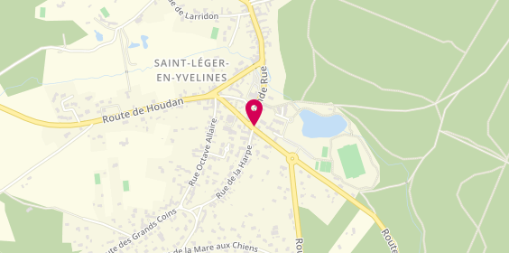 Plan de Pharmacie de Saínt Léger, 1 Route de Rambouillet, 78610 Saint-Léger-en-Yvelines