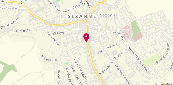 Plan de Elsi Sante, 49 Rue Paul Doumer, 51120 Sézanne