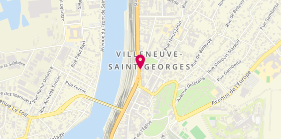 Plan de Pharmacie Caillault, 20 Place Pierre Sémard, 94190 Villeneuve-Saint-Georges